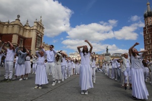 happening na rynku głównym